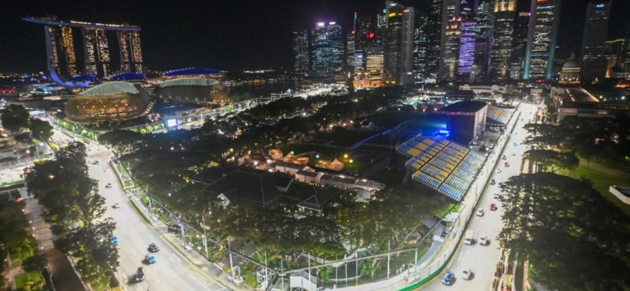 Road closures around Marina Centre, Padang area for F1 Singapore Grand Prix week
