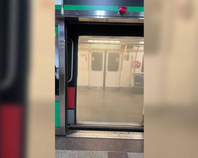 White smoke engulfs MRT train after refrigerant gas leak from air-con system