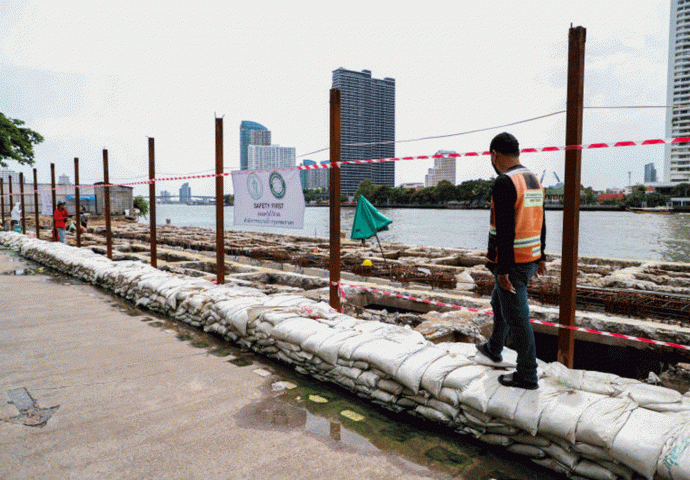 1.5m sandbags to fortify Chao Phraya banks