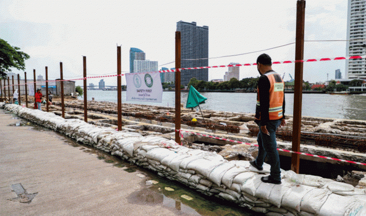 1.5m sandbags to fortify Chao Phraya banks