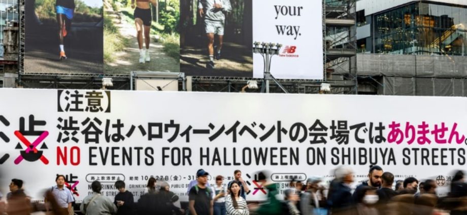 Alcohol banned at Tokyo's Halloween hotspot Shibuya