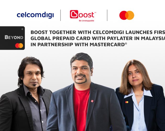 Booth, CelcomDigi unveil Malaysia's first global prepaid card with paylater in collaboration with MasterCard