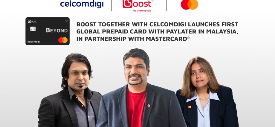 Booth, CelcomDigi unveil Malaysia's first global prepaid card with paylater in collaboration with MasterCard