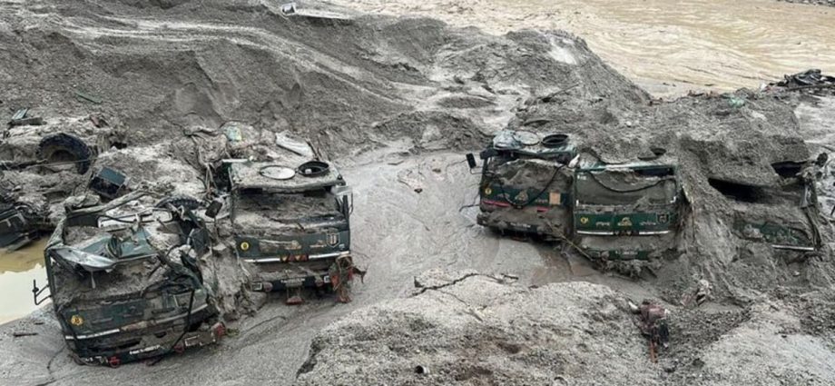 Death toll rises to 40 after glacial lake flooding in Indian Himalayas, dozens still missing