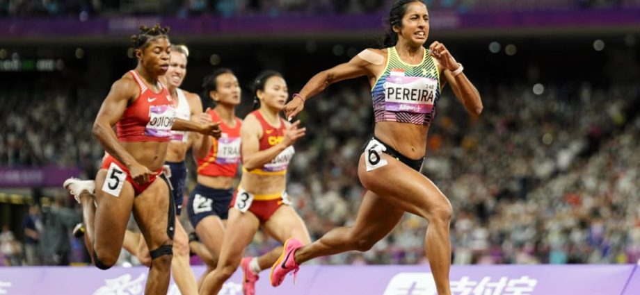 Five things to know about Singapore's sprint queen Shanti Pereira