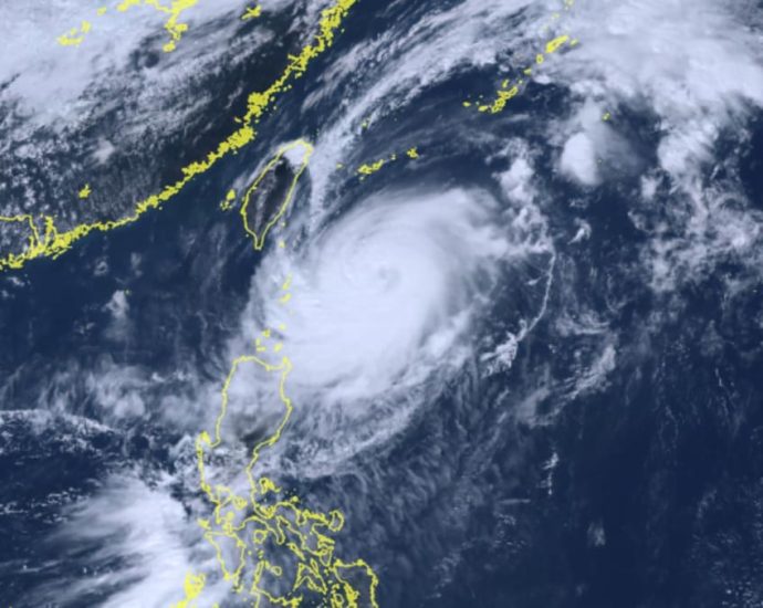 Flights cancelled, work suspended as Typhoon Koinu grinds towards Taiwan