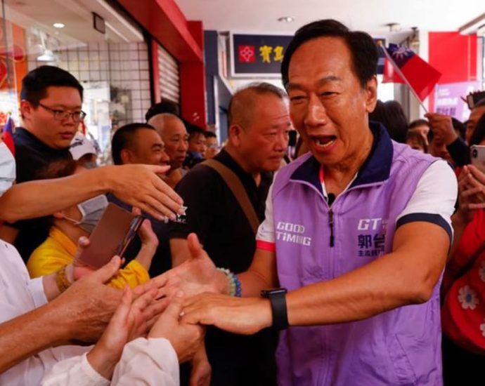 Foxconn founder Terry Gou says he has reached Taiwan presidential election bid threshold