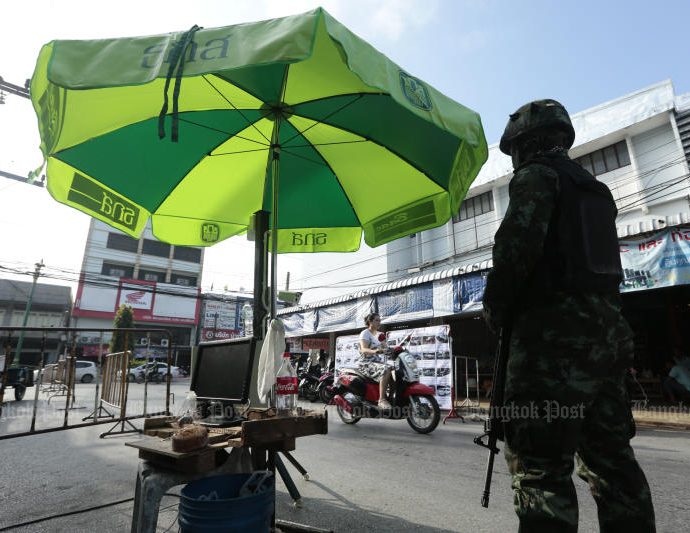 Grenades fired at security checkpoint in Yala