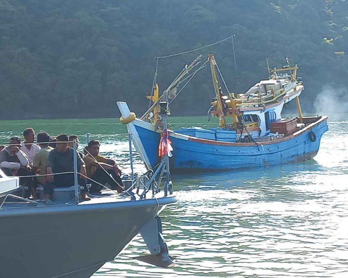 Indonesian trawlers seized, 40 crew arrested