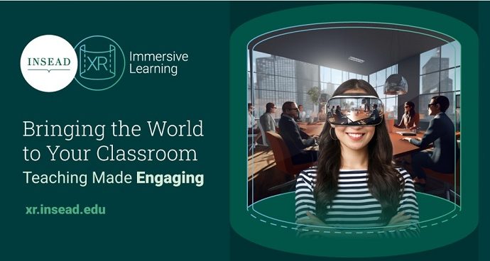 INSEAD launches worldâs largest XR immersive learning library for management education and research