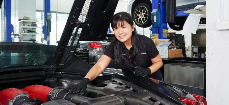 She wanted to be a car mechanic in her teens â and became one: âI always had dirt under my nails but I was happyâ