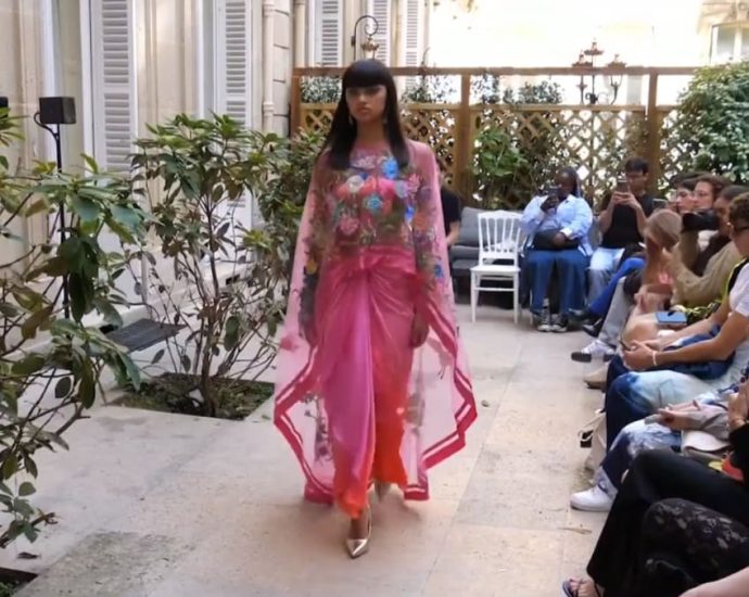 Singaporean designer makes her mark on international stage at Paris Fashion Week