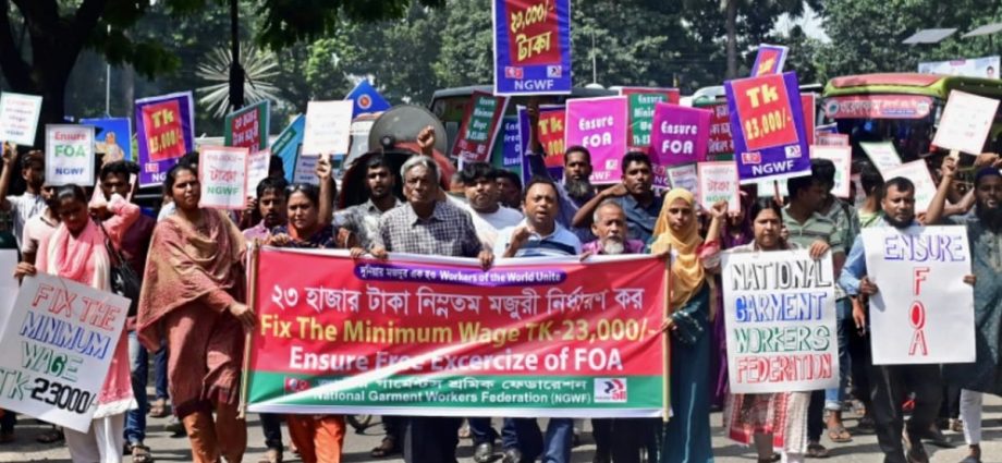 Two dead as Bangladesh garment workers protest low pay