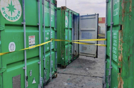 Witnesses sought over bodies found in container