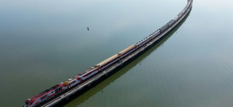 All aboard Thailand’s ‘floating train’