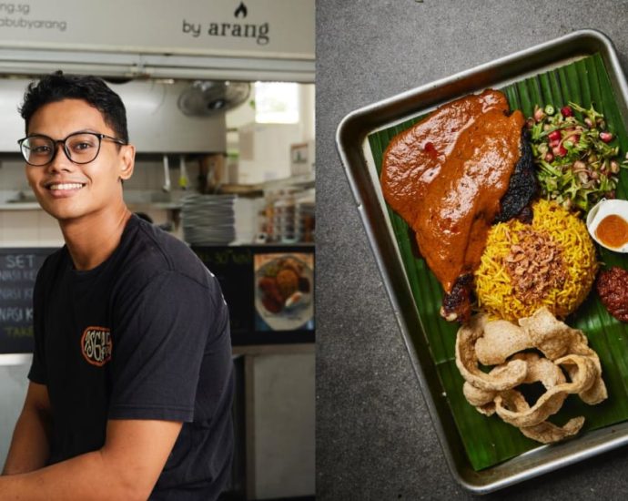 Arangâs private dining chef opens hawker stall in Yishun selling nasi kerabu with freshly grilled meats