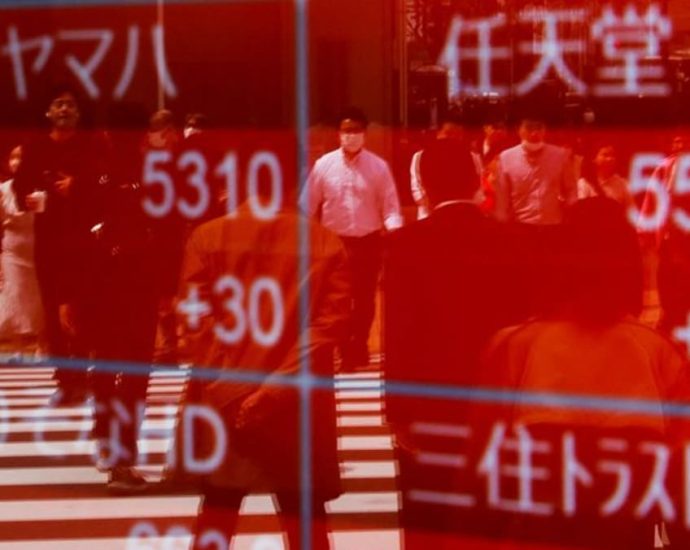 Asian stocks fall as China’s property pains weigh on sentiment