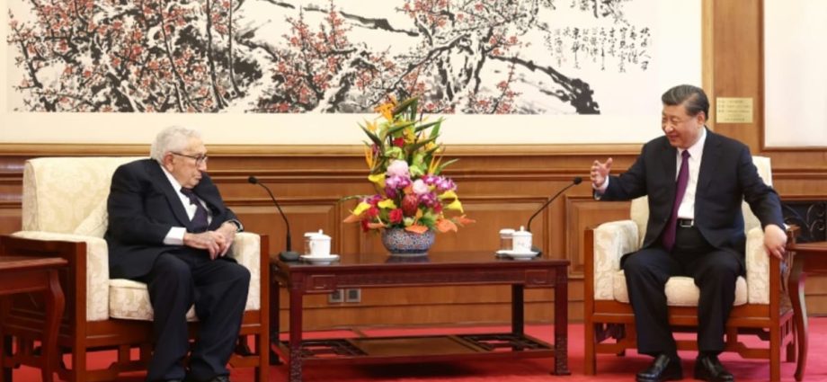 China hails 'old friend' Kissinger, architect of rapprochement