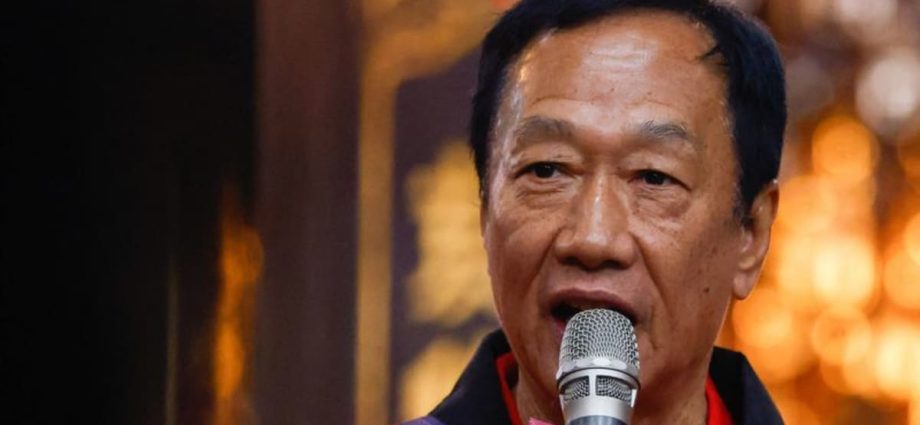 Foxconn founder Terry Gou qualifies to run for Taiwan president