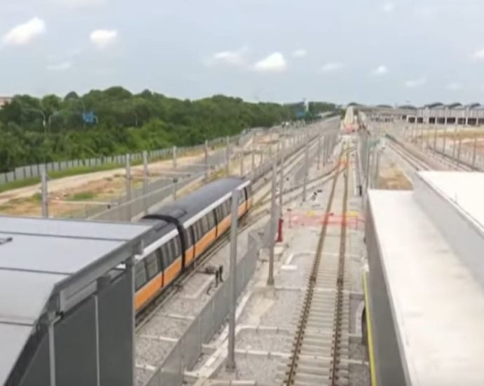 LTA unveils high-speed test site for MRT trains, on track to complete Southeast Asiaâs first rail testing facility