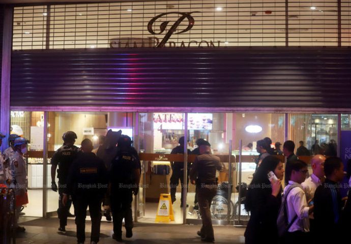Mall accused denies murder charge