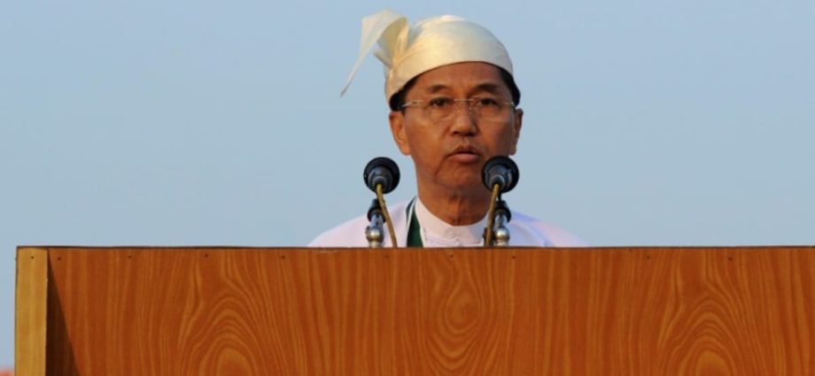 Myanmar at risk of breaking up, says president