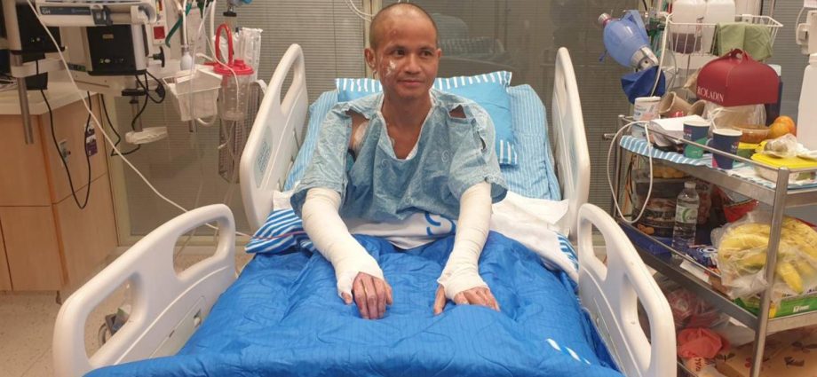 The long road to recovery for Thai terror survivor