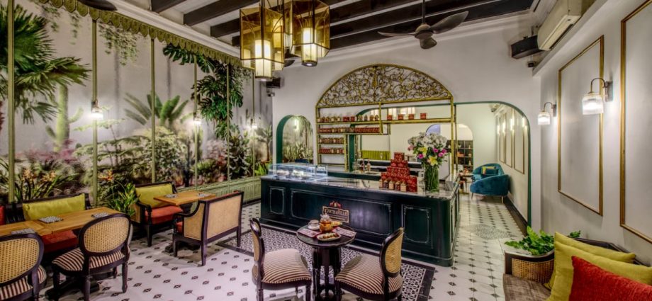 This new restaurant and tea room in Singapore transports guests to a bygone Sri Lankan era