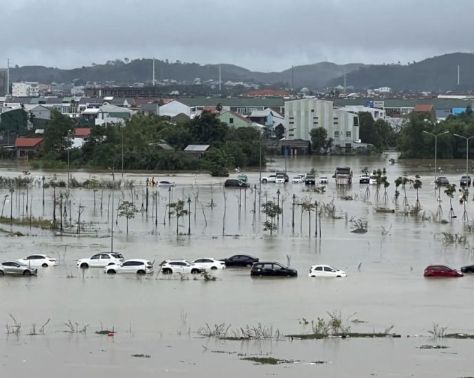 Thousands of homes underwater after floods hit Vietnam