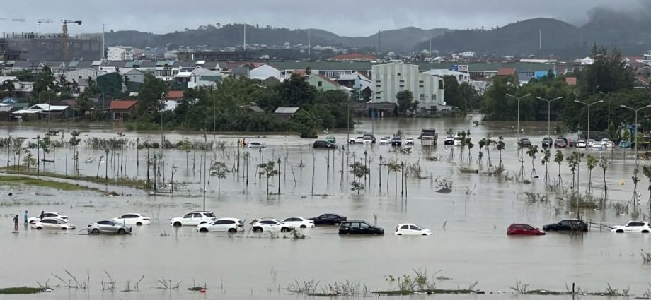 Thousands of homes underwater after floods hit Vietnam