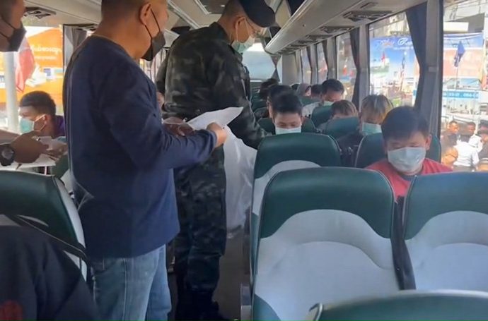 Three Thai returnees from Myanmar face warrants