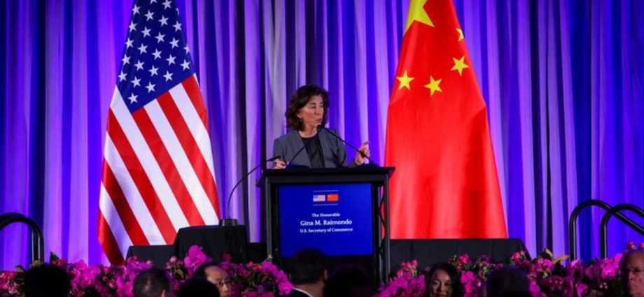 US, China commerce ministers pledge to further talks in 2024