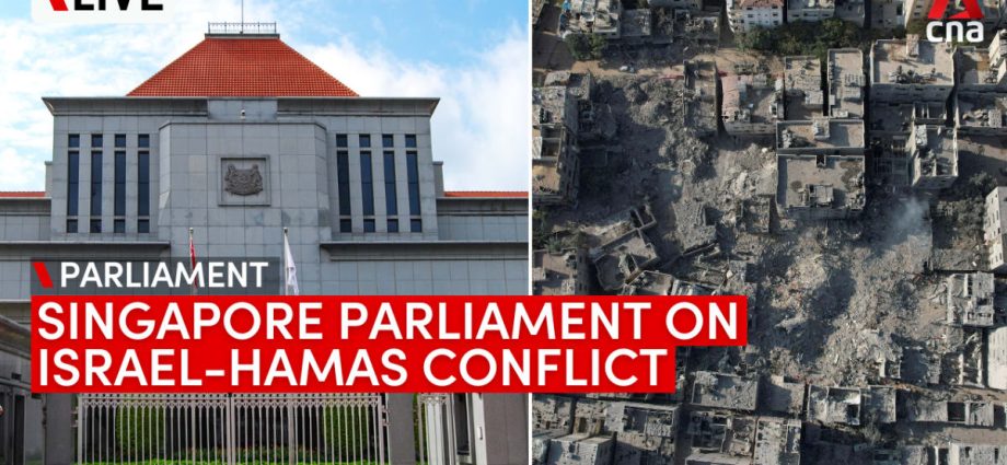 Watch in full: Singapore parliament discusses Israel-Hamas war
