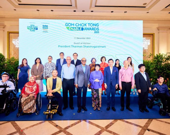 14 people with disabilities honoured at 5th Goh Chok Tong Enable Awards