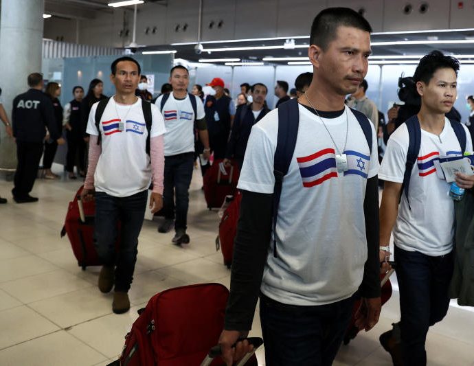 6 more Thai hostages back home from Gaza: foreign ministry
