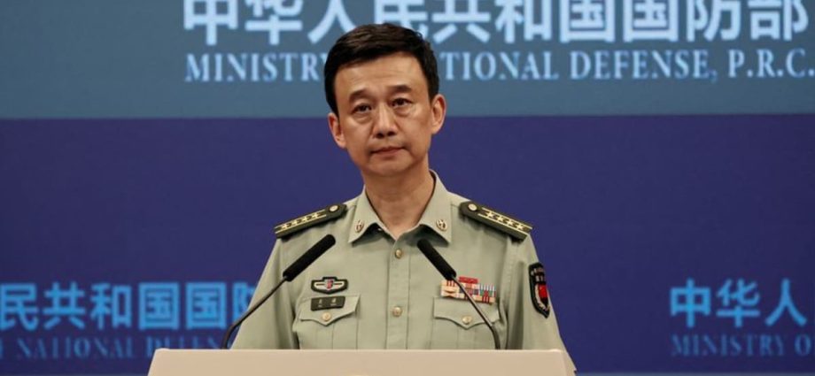 China says Taiwan is ‘hyping up’ military threat for its own gain