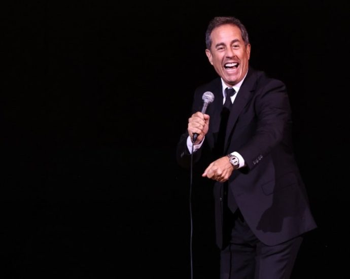 Comedian Jerry Seinfeld performing in Singapore for the first time in June 2024