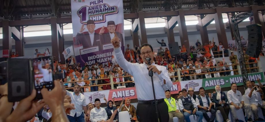 From academic to aspiring head of state, Indonesiaâs presidential candidate Anies Baswedan lectures for a change