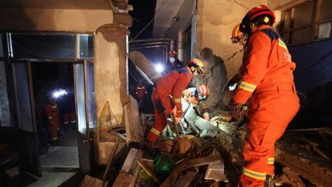 Gansu earthquake: Authorities nearing end of rescue effort as over 130 killed