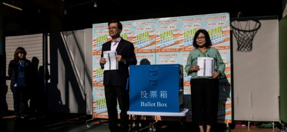 Hong Kong 'patriots only' elections see lowest-ever turnout