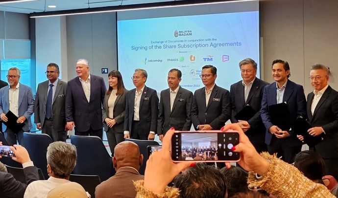Malaysian MNOs execute share subscription agreements with DNB as part of transition to Dual Network model for 5G