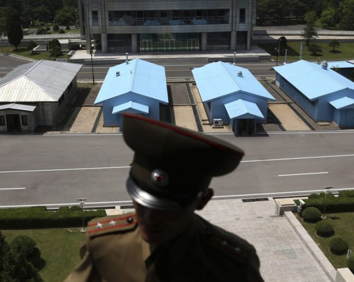 Troops on South Korean side re-arm at border village amid tensions with North