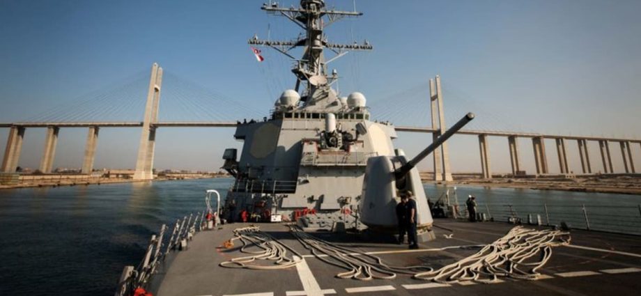 US warship shoots drones after Houthi attack on commercial vessels