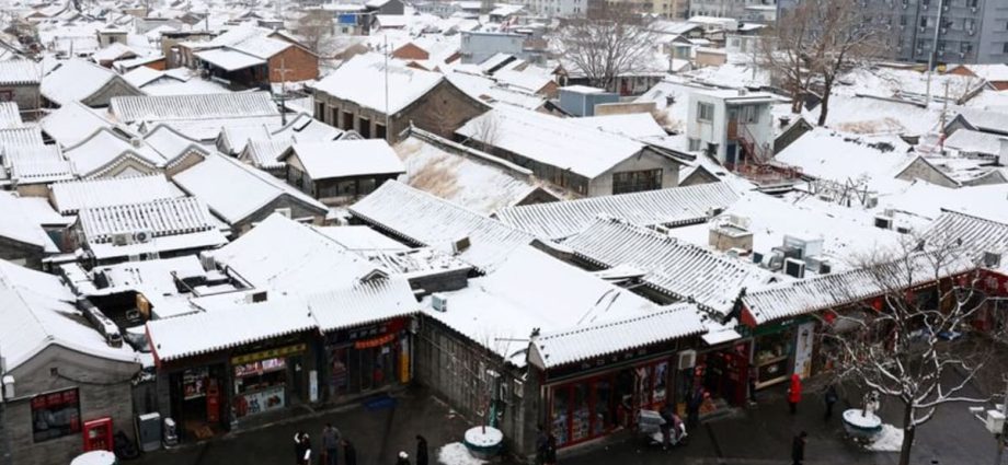 Weakened polar vortex seen as likely culprit behind China's big chill