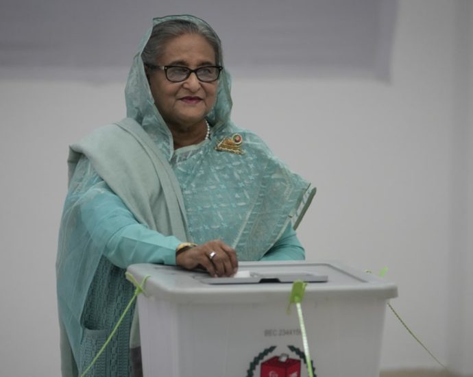 Bangladesh’s Hasina wins re-election after polls without opposition