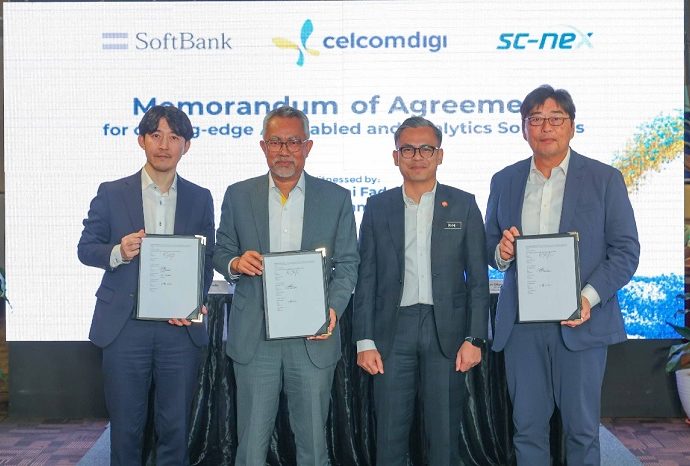 CelcomDigi partners Japanâs SoftBank Corp and SC-NEX for AI-enabled and robotics solutions