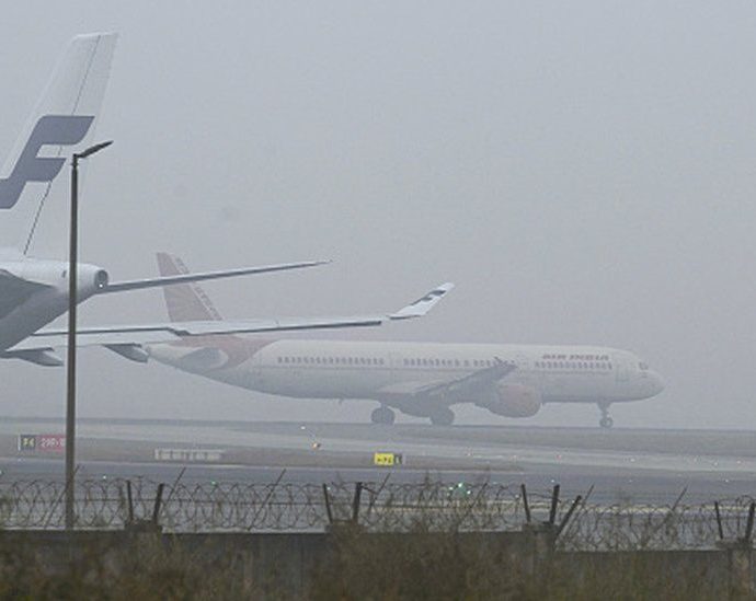 Flight cancellations: Airport chaos angers Indians as fog hits travel