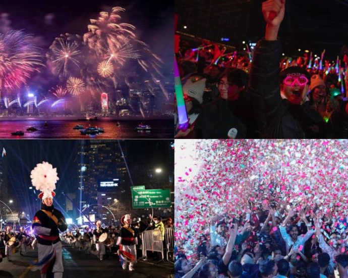 In pictures: Asia rings in New Year 2024