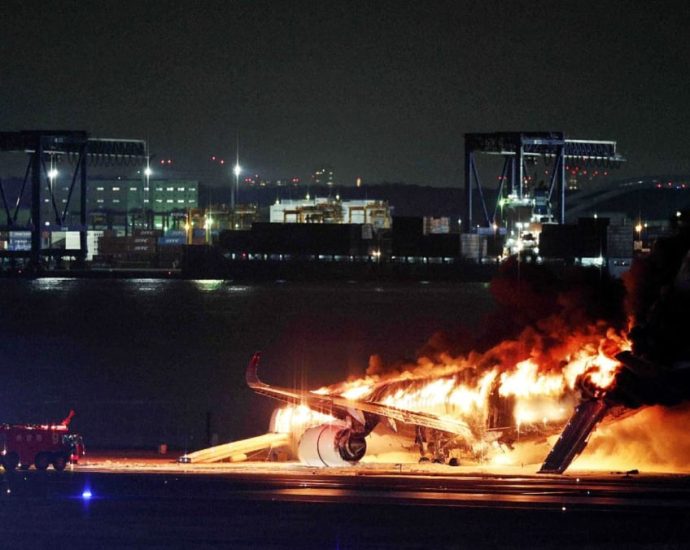 Live: Japan Airlines plane on fire at Tokyo’s Haneda airport