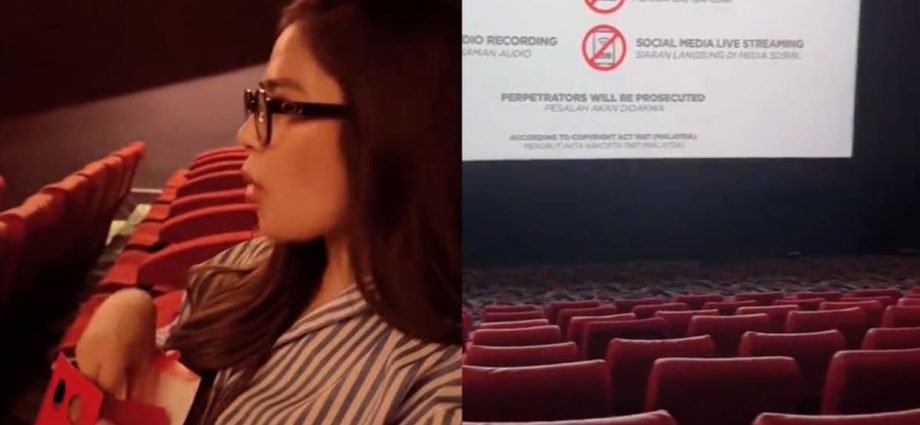 Malaysian influencer who claimed to have bought every seat in cinema hall in viral TikTok video was just kidding